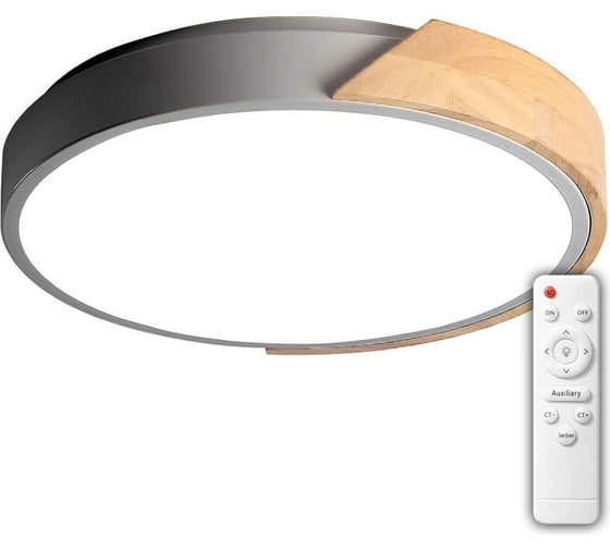 Светодиодный светильник Jazzway декоративный PPB Scandic-R DIM 90Вт 3000-6500К IP20 настенно-потолочный бытовой диммир. GR/W 5037151