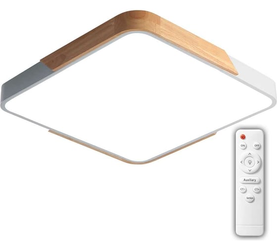 Светодиодный светильник Jazzway декоративный PPB Scandic-S DIM 72Вт 3000-6500К IP20 настенно-потолочный бытовой диммир. WH/W 5037335
