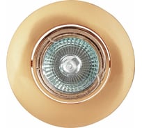 Встраиваемый светильник De Fran MR16 сатин-золото, FT 203 SG