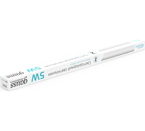 Линейный светильник Gauss LED матовый 5W 4000K 310x22x33, 400лм TL001