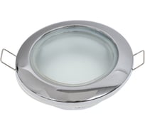 Встраиваемый светильник De Fran MR16 IP44 влагозащищенный хром, FT92124 CH