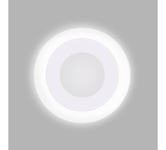 Светодиодный накладной светильник REXANT Wave с изменяемой температурой 4W+4W, 2700-6500К 615-1300