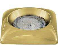 Встраиваемый светильник De Fran MR16 золото керамика, FT 821 G