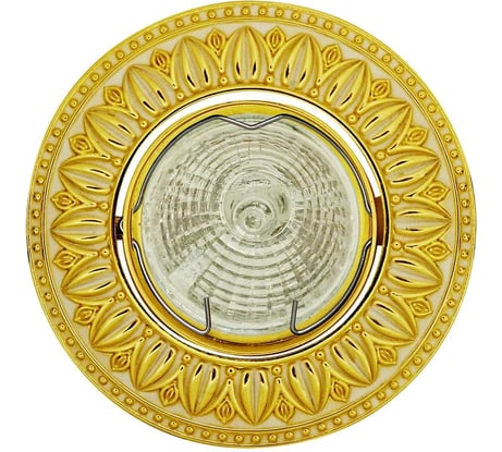 Встраиваемый светильник De Fran MR16 золото+белый, SD-116 GWH