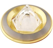 Встраиваемый светильник De Fran MR16 сатин-никель/золото+белый, FT 106 WA SNG w