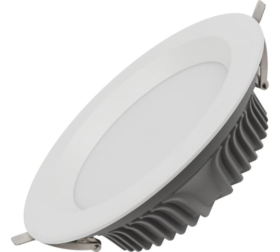 Светодиодный светильник даунлайт ЭРА SDL-10-90-40K-W25 встраиваемый круглый 25Вт 4000K 2250Лм D195x65, Б0049708