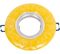 Встраиваемый светильник De Fran MR16 хром+бежевый, FT 836 YL