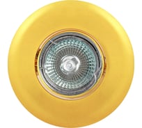 Встраиваемый светильник De Fran MR16, сатин-золото, FT 139AK SG