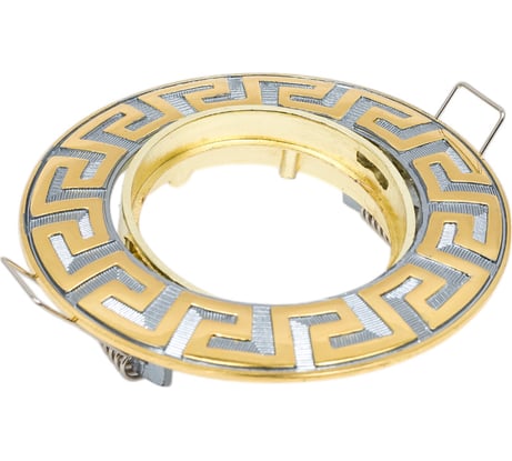 Встраиваемый светильник De Fran MR16, хром+золото, FT 116A CHG