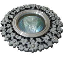 Встраиваемый светильник De Fran MR16 бронза+белая эмаль, "цветочная поляна", FT 220 AB