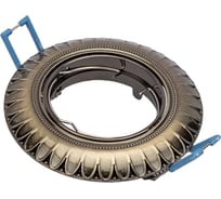 Встраиваемый светильник De Fran MR16 зеленое античное золото, FT 334 GAB