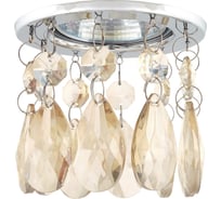 Встраиваемый светильник De Fran MR16 хром+шампань, FT 874