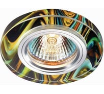 Встраиваемый светильник De Fran MR16 хром+красочный микс, FT 765
