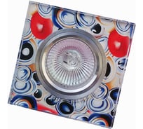 Встраиваемый светильник De Fran MR16 хром+красочный микс, FT 766