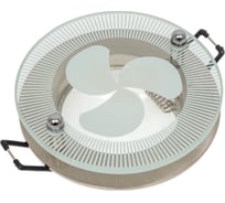 Встраиваемый светильник De Fran MR16 сатин никель +стекло, FT 806 SN