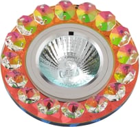Встраиваемый светильник De Fran MR16 хром зеркальный мультиколор, FT 850 mix