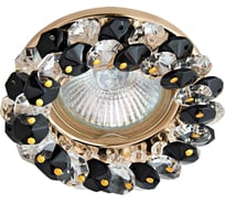 Встраиваемый светильник De Fran MR16 золото+черный, FT 860 Gbl