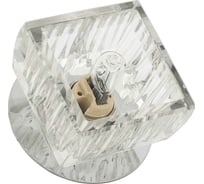 Встраиваемый светильник De Fran G9 хром прозрачный, FT 9273