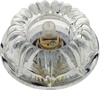 Встраиваемый светильник De Fran G9 хром прозрачный, FT 9275