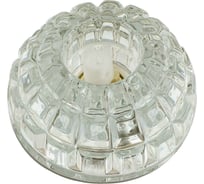 Встраиваемый светильник De Fran G9 хром прозрачный, FT 9298 CHW