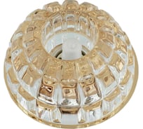 Встраиваемый светильник De Fran G9 золото прозрачный, FT 9298 GW