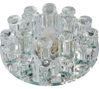 Встраиваемый светильник De Fran G9 зеркальный прозрачный, FT 9310 CL