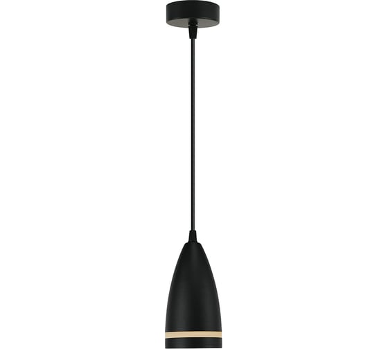 Светильник для натяжных потолков FERON HL3648 на подвесе GX53 15W 230V, черный 85*160, 48092