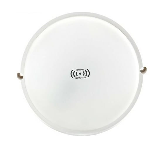 Светодиодный светильник ЖКХ c датчиком движения GLANZEN RPD-0013-15 круг КА-00006972