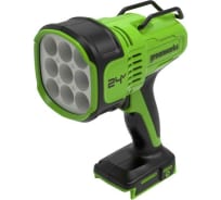 Аккумуляторный светодиодный фонарь-прожектор GreenWorks G24SL, 24V, без АКБ и ЗУ ч3401207