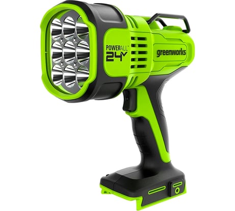Аккумуляторный светодиодный фонарь-прожектор GreenWorks G24SL, 24V, без АКБ и ЗУ ч3401207
