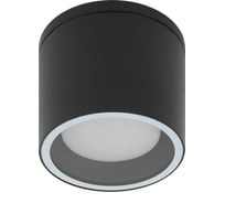 Настенно-потолочный светильник ЭРА спот WL40 BK GX53, черный, IP54, Б0054414