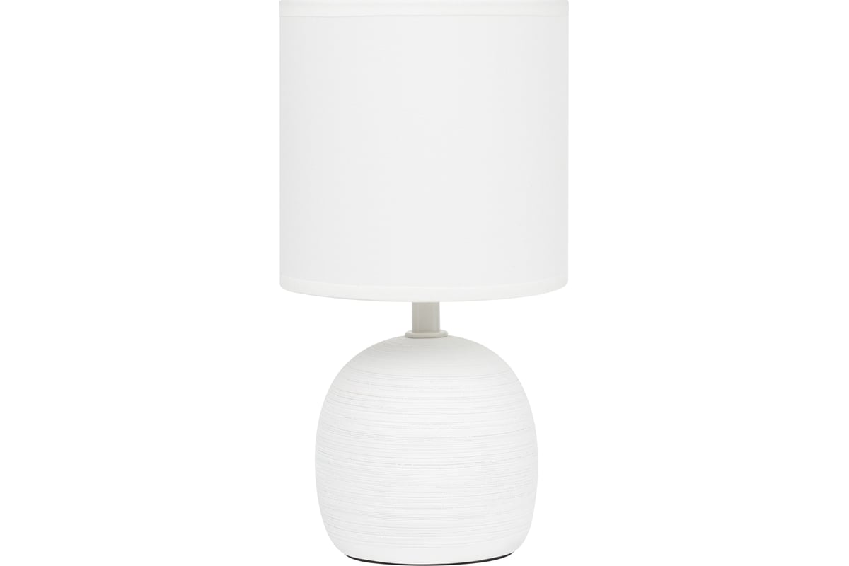 Настольная лампа Rivoli Sheron 7044-502 Е14 40 Вт керамика белая с ...