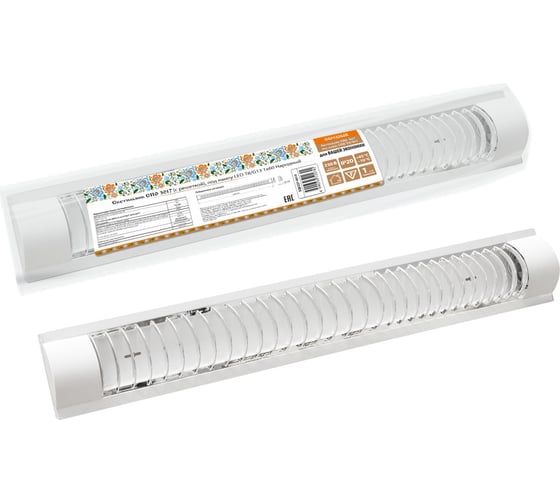 Светильник TDM ELECTRIC СПО 3017 с решеткой, под лампу LED Т8/G13 1х60 Народный SQ0327-0414