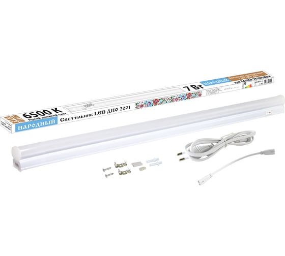 Светильник TDM ELECTRIC LED ДПО 2001 7 Вт, 6500К, IP40, Народный SQ0329-0113 1