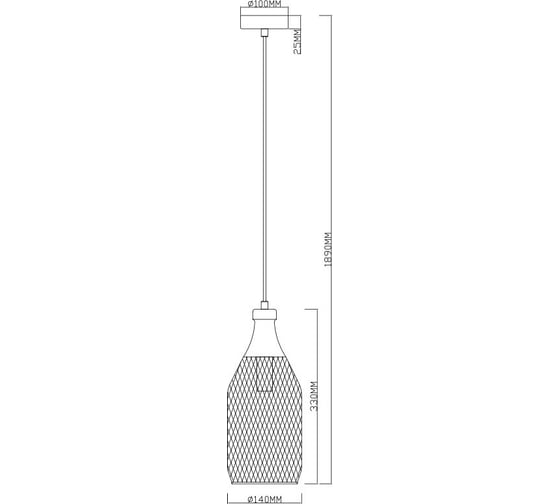 Подвесной светильник Vele Luce Maestro VL6512P11
