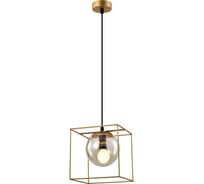 Подвесной потолочный светильник Rivoli Miyuki 5146-210 1хЕ14 40 Вт золото лофт - кантри, Б0055494