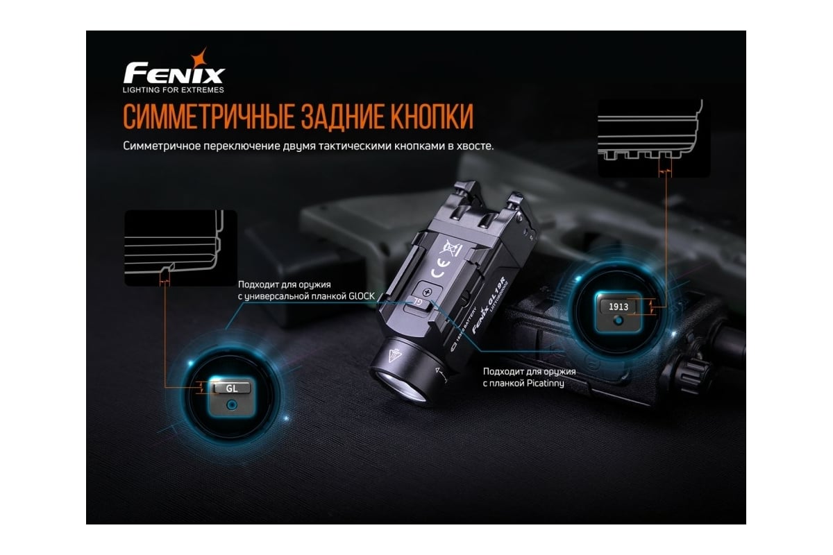 Фонарь Fenix gl19r - выгодная цена, отзывы, характеристики, фото - купить в  Москве и РФ