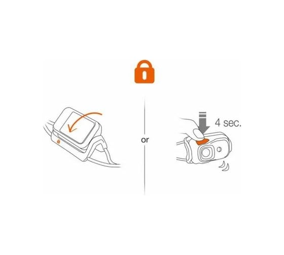Светодиодный налобный фонарь Petzl Bindi синий, 200 лм, аккумулятор E102AA02