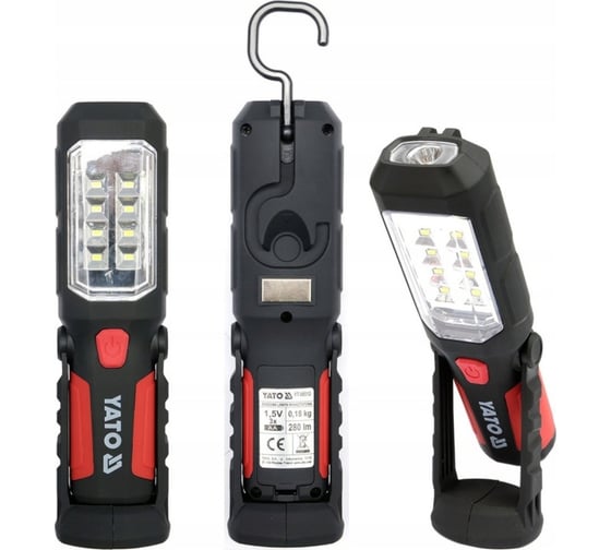 Светодиодная беспроводная лампа YATO LED 3хАА YT-08513