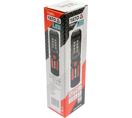 Светодиодная беспроводная лампа YATO LED 3хАА YT-08513
