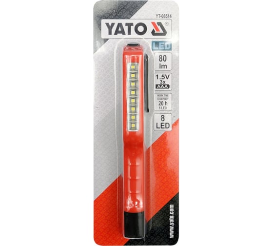 Светодиодный светильник для мастерской YATO 8 LED YT-08514