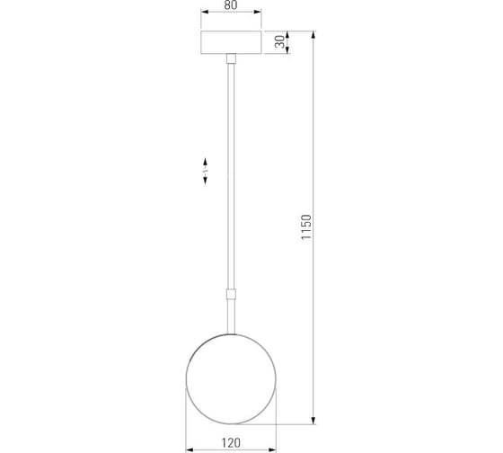 Подвесной светильник Elektrostandard - Grollo белый 50120/1 a060343