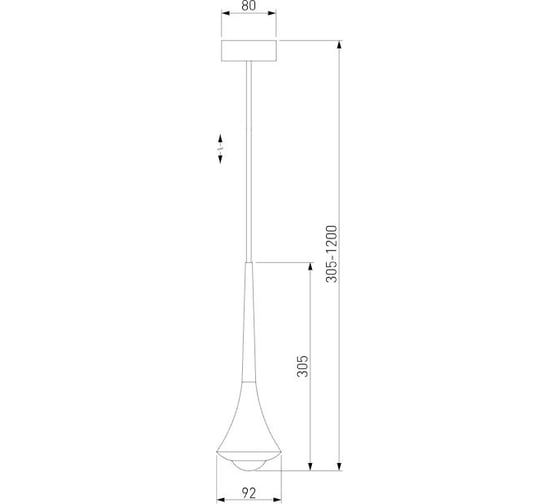 Подвесной светильник Elektrostandard - Hill 5W белый 50211 LED a060353