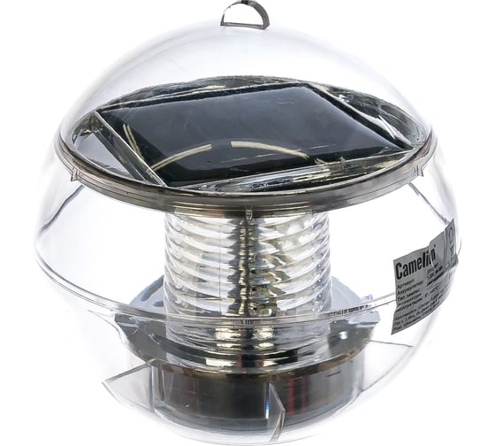 Садовый фонарь с солнечной батареей Camelion 2212-W1 6982 1