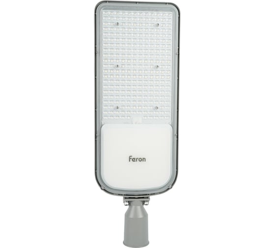 Светодиодный уличный консольный светильник FERON SP3050 200W 5000K 230V, серый, 48170