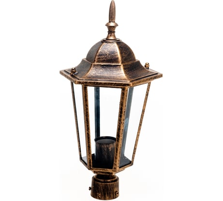 Улично-садовый светильник, бронза, 60Вт Camelion, 4103, 5644