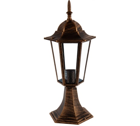 Улично-садовый светильник, бронза, 60Вт Camelion, 4104, 5646