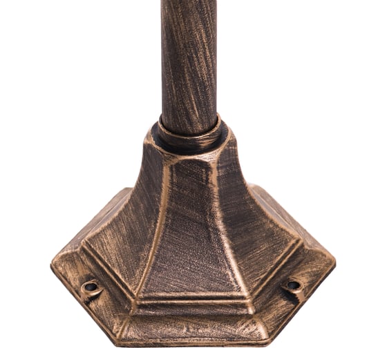 Фонарь столб улично-садовый Camelion, 6101-1, 10543, 1м, бронза