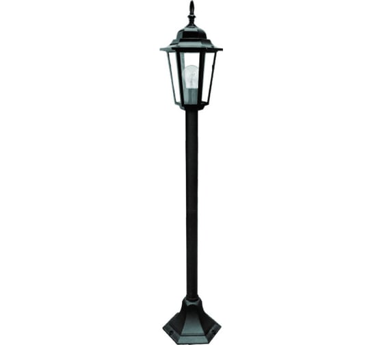 Улично-садовый фонарь столб Camelion 6101-1, 10542, 1м, черный