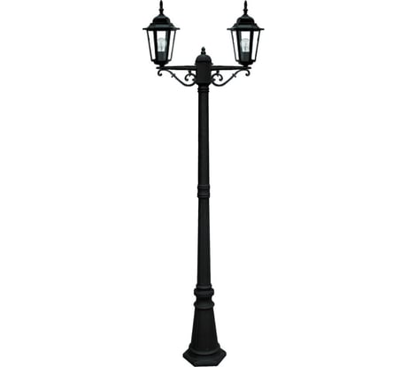 Улично-садовый фонарь столб Camelion 6102, 10547, 2м, черный